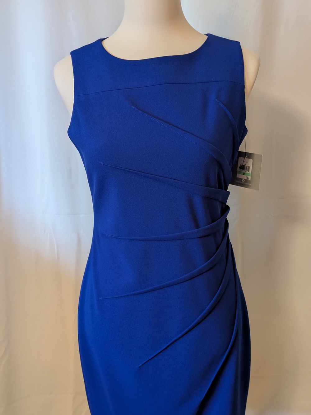 Marc New York Sleeveless Royal Blue Sheath Dress